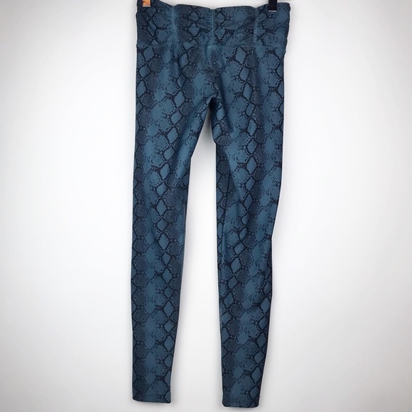 Flywheel Sports Snakeskin Print Leggings - Picture 2 of 7